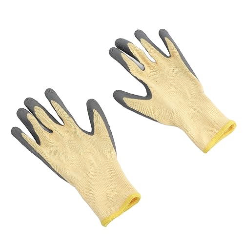Cryfokt Isolationshandschuhe, 1 Paar Gummi -Palmenhandschuhe Betrieb von Nicht Schlupfigen Falten, von Flamme Zur Reparatur der Installation von Geräten Reichen von Cryfokt