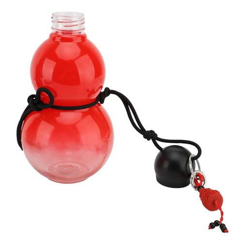 Cryfokt Kürbiswasserflasche, 21 Cm Sportwasserflasche 800 Ml Zum Reisen (Rot) von Cryfokt