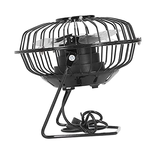 Cryfokt Lüfterlüfter Im Freien, USB -Schnittstelle Portable Geräte USB Solar Lüfter mit 1 X Solarpanel für Solarpanel -Lüfter von Cryfokt