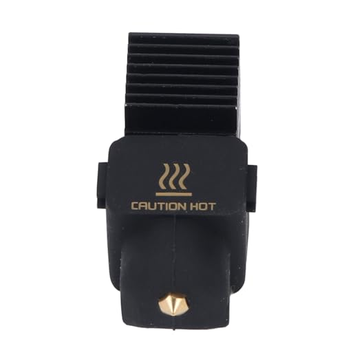 Cryfokt Messing Hot Kit von Heißen Extremen Messingheizungsblock -Kit Starke Wärmeleitfähigkeit Integriert in Silikonsocken Zum Drucken (0,2 mm) von Cryfokt