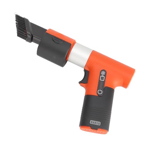 Cryfokt Mini -Turbo -Lüfter, Mini Turbo Gewalttätiger Lüfter 50 M/s Leichtes 100W mit Bürstenloser Motor für Industriekanal Jet Trocken (ORANGE) von Cryfokt