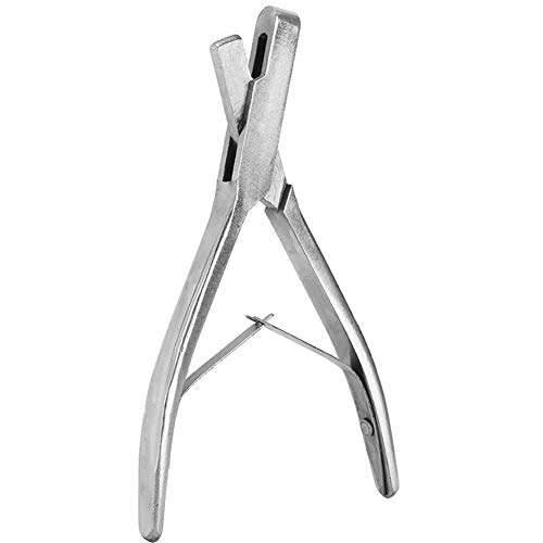 Cryfokt Ohrnotcher, 7,1 X 3,9 X 0,4 Zoll Aluminium des Ohrworkshops, Convenience Viehversorgungen für Tiere Identifizieren Sie das Werkzeug der Nutztiere Identifizieren (U Form 26x20x3,5 cm) von Cryfokt