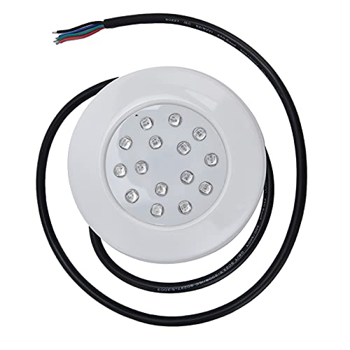 Cryfokt Outdoor -Licht, Farbenfrohe Poollicht IP68 wasserdichte LED 7W für Brunnen für Teiche von Cryfokt
