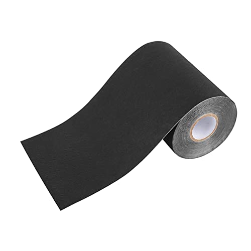 Cryfokt Rasennahtkap des Realistischen Künstlichen Gras, 2 Farben 150 Mm*10 M, um Grasklebeband zu Nähen, für die Hochzeitsdekoration für die Party zu Hause Zum Trainingstraining (Black) von Cryfokt