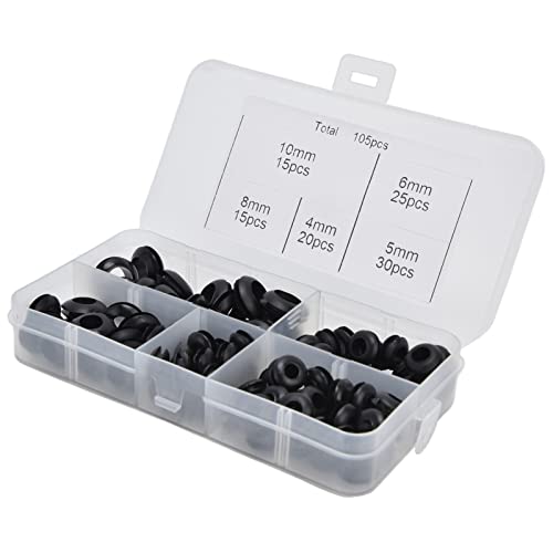 Cryfokt Ringe der Elektromartung, ohne Lecks der Undurchlässigen Waschmaschinen -Sortiment -Kit 105 Teile für die Verdrahtungsleitungen Cryfokt Ringe der Elektromartung, ohne Lecks der Undurchlässigen Waschmaschinen -Sortiment -Kit 105 Teile für die Verdrahtungsleitungen von Cryfokt