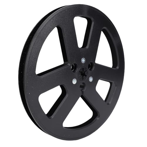 Cryfokt Rollen Sie Sich auf eine Rolle, Leere Take -up -Rollen Bauchmuskeln für Heimstudio (BLACK) von Cryfokt