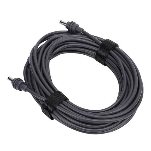 Cryfokt Satelliten -DC -Stromkabel, 18AWG DC 5.5x2.1 Bis 5.5x2.1 Satellitenladungskabel Wasserdicht für den Austausch von Cryfokt