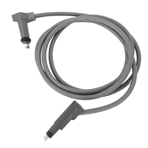 Cryfokt Satellitenkabel Kabel Clips Kit, Professionelles Satellitenkabel Hohe Effizienz Einfach Installation Ersatz Flexibler Kompakt für V2 Rechteckige Satelliten (6ft -Kabel) von Cryfokt