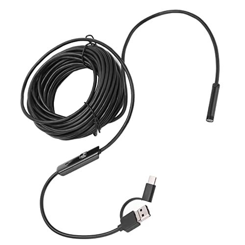 Cryfokt Schlangenkamera, USB -Endoskop Industrial AN100-7 Flexible Kabel für die Industrie für die Reparatur von Geräten (5m) von Cryfokt