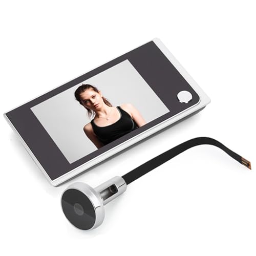 Cryfokt Smart Security Camera, Home Security System Electronic Cat Eye Camera, für den Einkauf in Innen- und Außenhaus. Verwenden Sie Jede Türstärke Cryfokt Smart Security Camera, Home Security System Electronic Cat Eye Camera, für den Einkauf in Innen- und Außenhaus. Verwenden Sie Jede Türstärke von Cryfokt