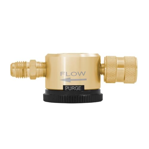 Cryfokt Spülenwerkzeuge für Gasregler, Oxidationsresistente Stickstoffbiegewerkzeuge 1/4 Zoll Stecker für HLK -System von Cryfokt