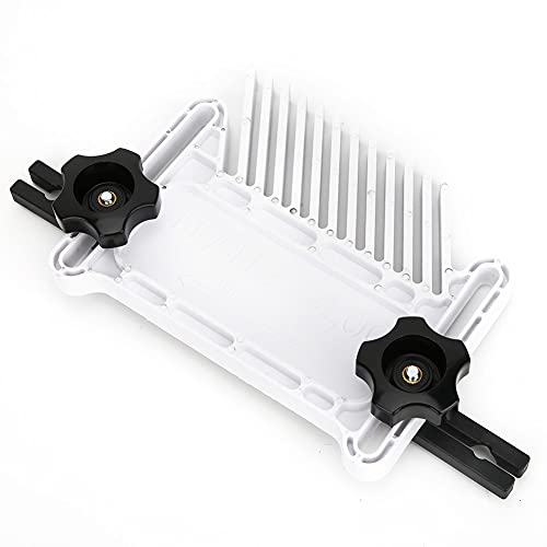 Cryfokt Strenge Inspektionen Quadratische Federbrett, Garantierte Kunststoff -Federplatine, um Holz in Position Holzarbeiter Holzbearbeitungswerkzeug zu Halten (Vier Quadratmeter Federbrettstil B von Cryfokt