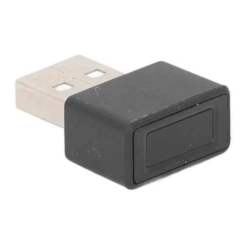 Cryfokt USB-Fingerabdruckleser, ausgezeichnetes ABS-Material, schnelle Erfassungsgeschwindigkeit, tragbarer Sicherheitsschlüssel, biometrischer Fingerabdruck-Scanner für 32/64 Bit, einfach von Cryfokt