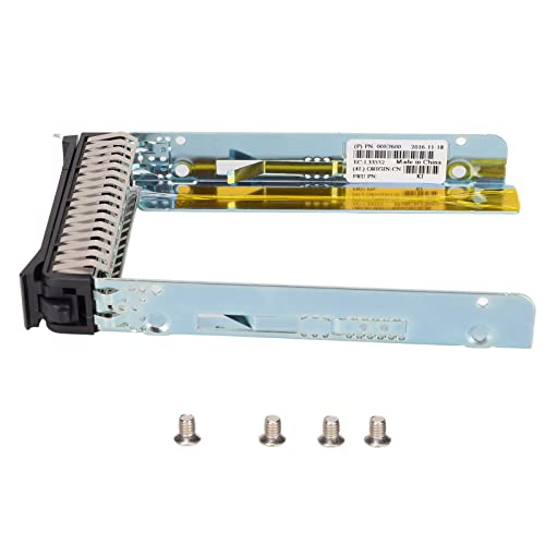 Universelles Server-Festplattenfach für X3850 X6 X3650 ST550 SR550, Verbessert die Festplattenstabilität, 2,5-Zoll-SAS-, Langlebiger Festplatten-Caddy-Ersatz, 4 Schrauben Im von Cryfokt