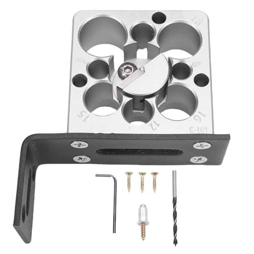 Cryfokt Verstellbarer Bohrmahldübel, 8 Löcher Runde Stangenhilfswerkzeug mit Vergasereinsatz, 8 Mm 9 Mm 10 Mm 12 Mm 15 Mm 16 Mm 18 Mm 20 Mm Dulbhersteller Jig -Kit für Stöcke Cryfokt Verstellbarer Bohrmahldübel, 8 Löcher Runde Stangenhilfswerkzeug mit Vergasereinsatz, 8 Mm 9 Mm 10 Mm 12 Mm 15 Mm 16 Mm 18 Mm 20 Mm Dulbhersteller Jig -Kit für Stöcke von Cryfokt