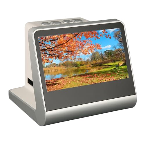 Cryfokt Digitaler Filmscanner, 14MP 22MP Sensor Film- und Diascanner mit HD-Farbbildschirm, Anschluss, Konvertierung von Dias und Filmen in Digitale Fotos für Computer und Laptops Cryfokt Digitaler Filmscanner, 14MP 22MP Sensor Film- und Diascanner mit HD-Farbbildschirm, Anschluss, Konvertierung von Dias und Filmen in Digitale Fotos für Computer und Laptops von Cryfokt