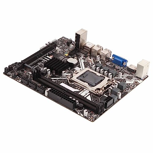 M ATX Motherboard, Gigabit Netzwerkkarte H310B Motherboard 4K HD Videoausgang All Solid State Capacitor SATA3.0 High Speed Interface DDR4 Speicher für Desktop M ATX Motherboard, Gigabit Netzwerkkarte H310B Motherboard 4K HD Videoausgang All Solid State Capacitor SATA3.0 High Speed Interface DDR4 Speicher für Desktop von Cryfokt