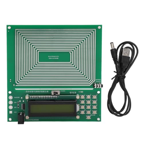 Schumann-Resonanz-Sinuswellengenerator, 7,83 Hz Reiner Sinus-Pulsgenerator mit Einstellbarem Frequenzbereich, 0,01 Bis 100.000 Hz Wiederaufladbarer USB-Impulsgenerator für den Heim von Cryfokt