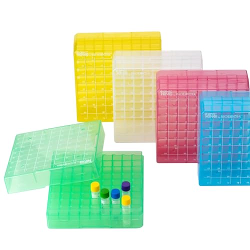 20 Stücke Kryobox, kryoröhrchen box, Mikrozentrifugenröhrchenbehälter, Kryogene Aufbewahrungsboxen Polypropylen Gefrierboxen, Polypropylen, 81 Gitter, 2 Zoll, 133 * 133 * 52mm 20 Stücke Kryobox, kryoröhrchen box, Mikrozentrifugenröhrchenbehälter, Kryogene Aufbewahrungsboxen Polypropylen Gefrierboxen, Polypropylen, 81 Gitter, 2 Zoll, 133 * 133 * 52mm von CryoKing