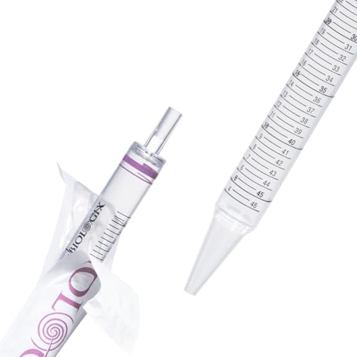 CryoKing 160 Stück Serologische Pipetten, 5ml Polystyrol Serologische Ansaugpipetten, Sterile, Unabhängige Verpackung, 345mm Länge CryoKing 160 Stück Serologische Pipetten, 5ml Polystyrol Serologische Ansaugpipetten, Sterile, Unabhängige Verpackung, 345mm Länge von CryoKing