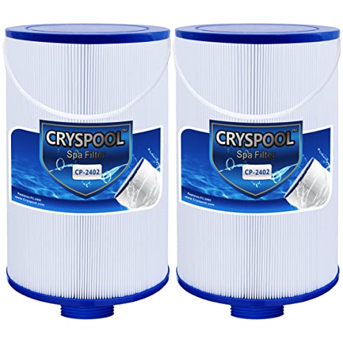 Cryspool MPT-Gewinde Spa-Filter ersetzt Watkins 303279, FC-2402, Free Flow und Lifesmart Whirlpool-Filter, 1 1/2 Zoll Feingewinde, 2 Stück von Cryspool