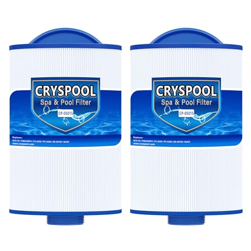 Cryspool Spa-Filter, kompatibel mit 5CH-35, PMAX50P4, PAS35P, 108868, FC-0300, SD-00780, 35 m², 2 Stück, CP-05015(2) von Cryspool