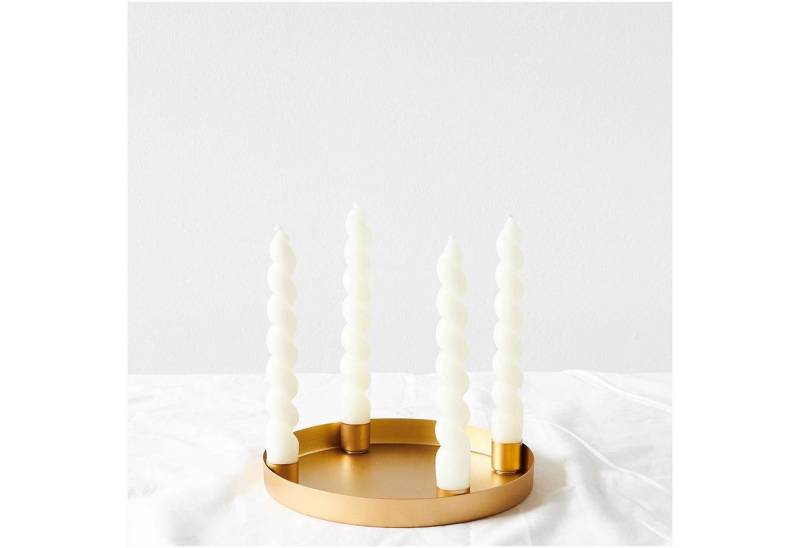 Crystal and Sage Jewelry Kerzenhalter Adventskranz gold Metall magnetisch Crystal and Sage Jewelry Kerzenhalter Adventskranz gold Metall magnetisch von Crystal and Sage Jewelry