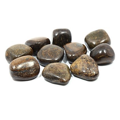 CrystalAge Trommelstein, Bronzit, 20–25 mm, 5 Stück CrystalAge Trommelstein, Bronzit, 20–25 mm, 5 Stück von CrystalAge
