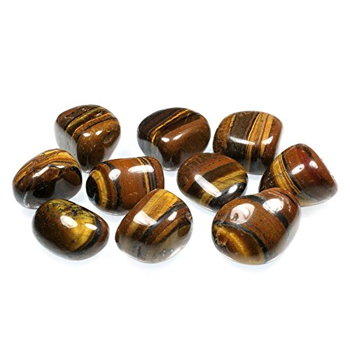 CrystalAge Trommelstein Tiger Jaspis, 20–25 mm, 5 Stück CrystalAge Trommelstein Tiger Jaspis, 20–25 mm, 5 Stück von CrystalAge