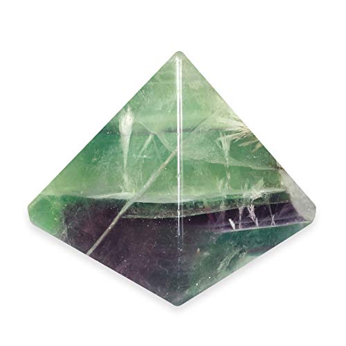Fluorit Pyramide – yfr2 – Mini von CrystalAge