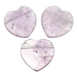 Seite gebohrt Amethyst Herzen – 40 mm Seite gebohrt Amethyst Herzen – 40 mm von CrystalAge