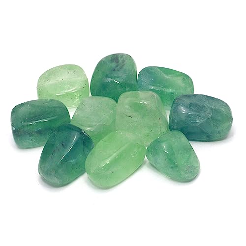 Trommelsteine, Fluorit, 20-25 mm, glas Stein Trommelsteine, Fluorit, 20-25 mm, glas Stein von CrystalAge
