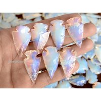 Opalith Pfeilspitze Kristall Heilstein Opal Perle Metaphysical Glass Crescent Form Edelstein Für Die Schmuckherstellung #cc21 Opalith Pfeilspitze Kristall Heilstein Opal Perle Metaphysical Glass Crescent Form Edelstein Für Die Schmuckherstellung #cc21 von CrystalCount