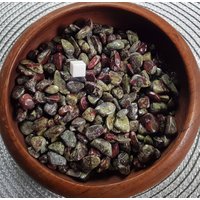 Drachen Blut Stein Edelstein Ungelocht Chips/Natürlicher Blut Jaspis Kristall Nicht Gelochte Kleine Trommelsteine 20 Gramm von CrystalCuriositiesUK