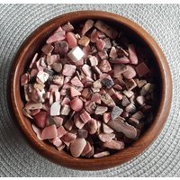 Rhodochrosit Edelstein Undrilled Chips/Natürliche Kristall 20 Gramm von CrystalCuriositiesUK