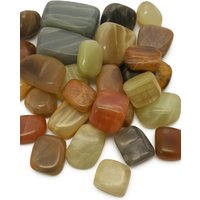 Mondstein Mischfarbe | Trommelpolierte Edelsteine 1 Stk von CrystalEarthSupply