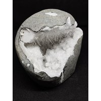 Seltene Scolecit Geode Natural Crystal Cluster, Dekorativ, Display Cluster | 9.5cm X 8.5 von CrystalEasy