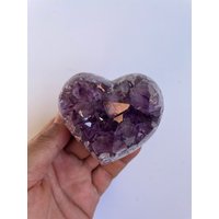 Amethyst Herz Brasilien A262 von CrystalKingAustralia