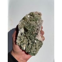 Grüner Apophyllite Cluster Ap829 von CrystalKingAustralia