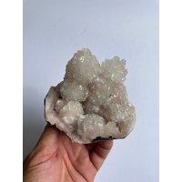 Hellrosa Apophyllit Cluster Crystal Ap084 von CrystalKingAustralia