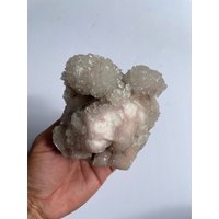 Hellrosa Apophyllite Cluster Kristall Ap085 von CrystalKingAustralia