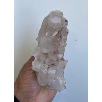 Rosa Himalaya/Samadhi Quarz Naturkristall, Q464 von CrystalKingAustralia