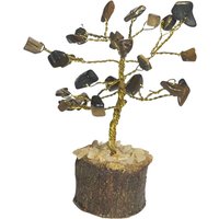 Tigerauge Edelstein Baum - C von CrystalMajesticStore