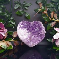 Amethyst Herz, Violett. Herz # 1. Kristall Von Crystalsisterhood von CrystalSisterhood