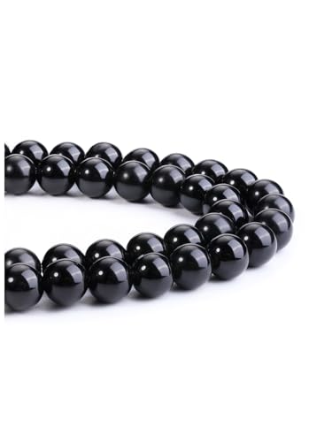 CrystalTears Perlen zum Auffädeln 8mm 100 Stück Obsidian Stein Lose Runde Edelsteinperlen mit Loch Perlen für Armbänder Halsketten DIY Schmuckherstellung CrystalTears Perlen zum Auffädeln 8mm 100 Stück Obsidian Stein Lose Runde Edelsteinperlen mit Loch Perlen für Armbänder Halsketten DIY Schmuckherstellung von CrystalTears