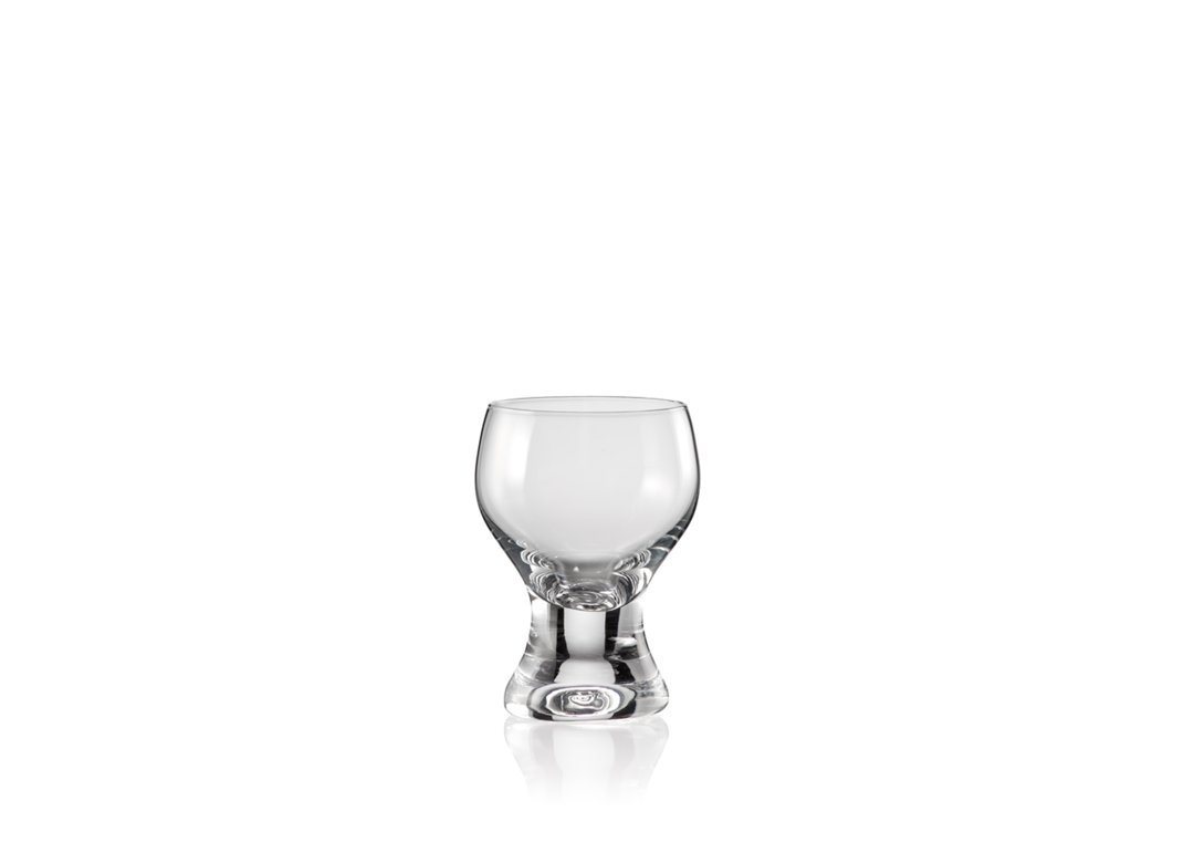 Crystalex Likörglas Gina klar 60 ml 6er Set, Kristallglas, Kristallglas von Crystalex