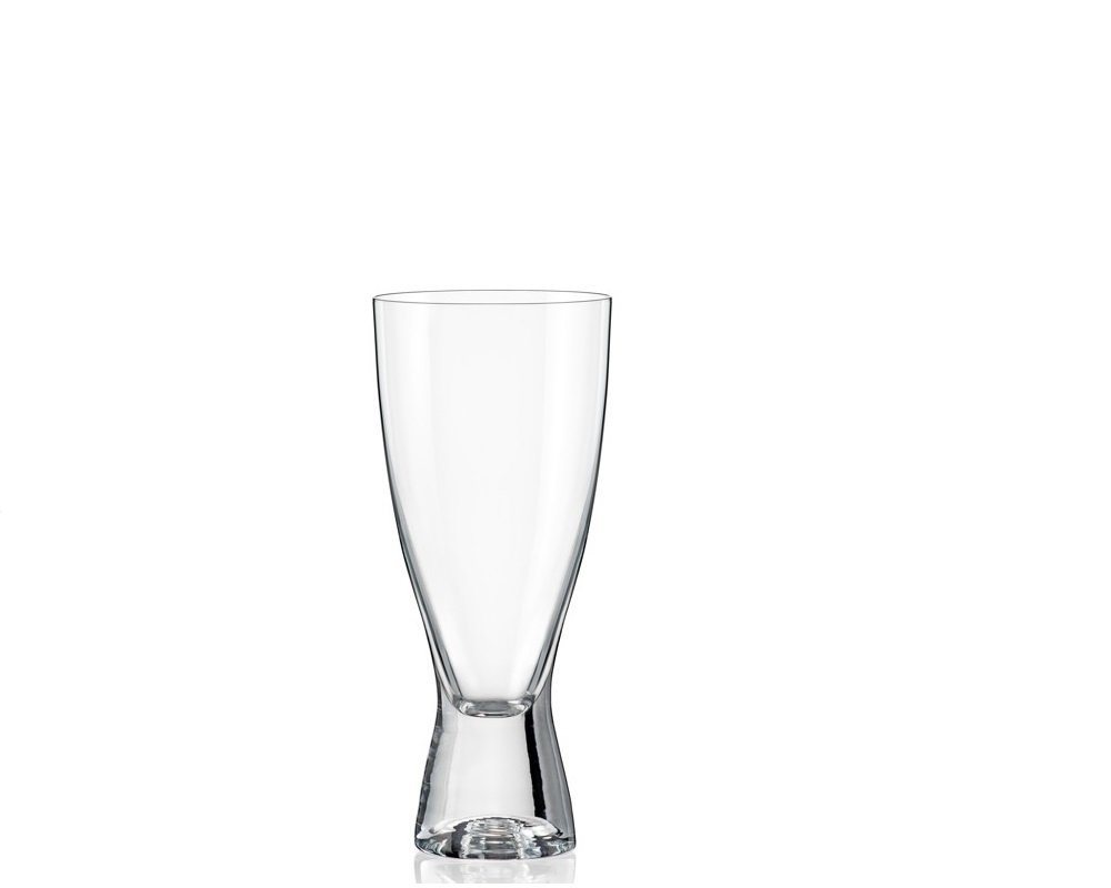 Crystalex Longdrinkglas Samba Longdrinks 350 ml 6er Set, Kristallglas, Kristallglas, Bohemia, schwere Fuß aus Kristallglas von Crystalex