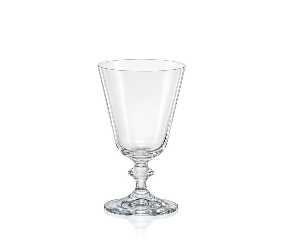 Crystalex Rotweinglas Weingläser Bella Kristallglas 350 ml 6er Set, Kristallglas, Kristallglas, Bohemia von Crystalex