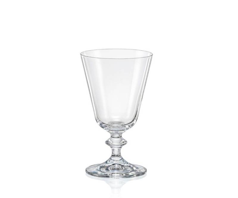 Crystalex Rotweinglas Weingläser Bella Kristallglas 350 ml 6er Set, Kristallglas, Kristallglas, Bohemia von Crystalex