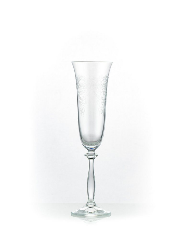 Crystalex Sektglas Royal C5285 Ornament 190 ml 6er Set, Kristallglas, Kristallglas, 6 identische Gravur, Pantografie Crystalex Sektglas Royal C5285 Ornament 190 ml 6er Set, Kristallglas, Kristallglas, 6 identische Gravur, Pantografie von Crystalex